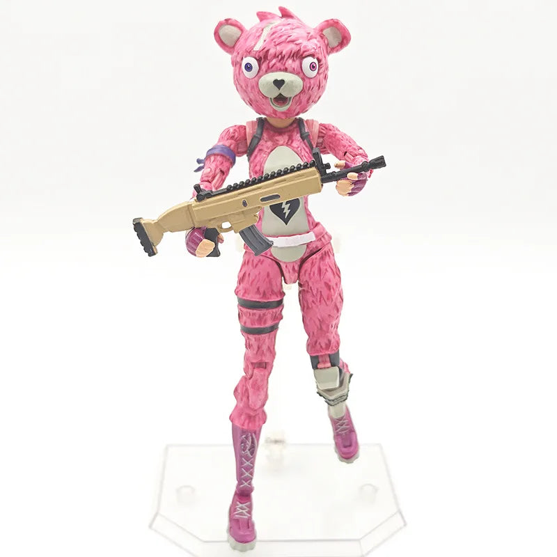 Figura Collezione Fortnite Premium Action Figure Raptor Black Knight Skull Trooper Cuddle Team Leader MogulMaster