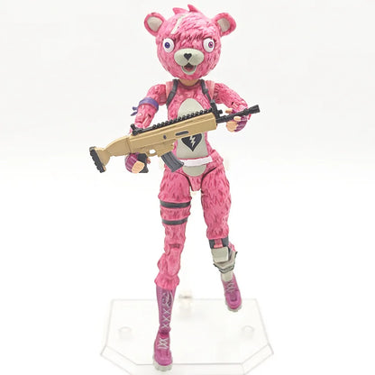 Figura Collezione Fortnite Premium Action Figure Raptor Black Knight Skull Trooper Cuddle Team Leader MogulMaster