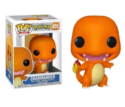 Funko Pop Pikachu 353 #   Bulbasaur 453 #   Charmandro 455 #   SQUIRTLA 504 #   Figure Toys Modelli di collezione di bambole in vinile per regalo per bambini