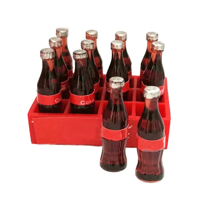 Set Da 13 Pezzi Mini Bottiglie Cola Per Casa Delle Bambole Accessori Cucina In Miniatura