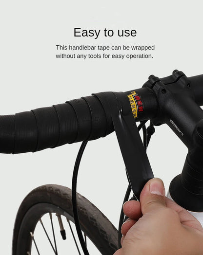 Nastro Manubrio Per Bicicletta Da Strada Antiscivolo Impermeabile Comfort Controllo Pedalata