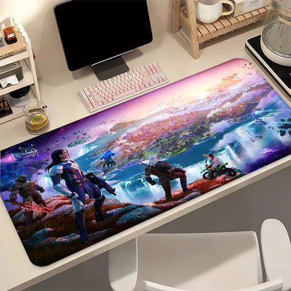 Tappetino Da Mouse Da Gioco Con Design Anime Fortnite Deskmat Alta Risoluzione Per PC Gaming