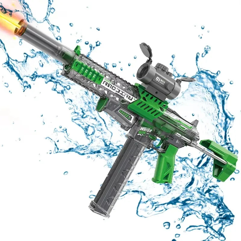 Pistola Ad Acqua Elettrica MK9 Con Luce A Induzione Giocattolo Estivo Per Bambini