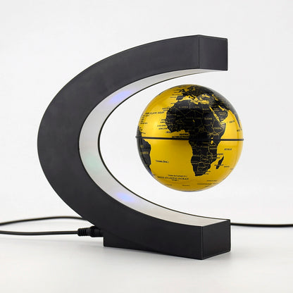 Globo a Levitazione Magnetica con Mappa del Mondo Led Sfera Decorativa per Casa Regalo di Compleanno