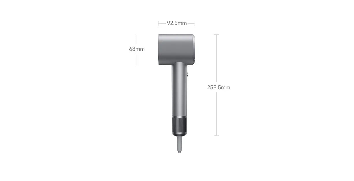 Asciugacapelli Professionale MIJIA H701 ad Alta Velocità con Ioni, Asciugatura Rapida, Ioni Negativi 65m/s, 110000 Giri/min, 220V Versione CN