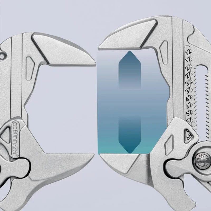 Knipex Pinza Idraulica Regolabile Cromata Multifunzione Isolata Per Lavori Tecnici