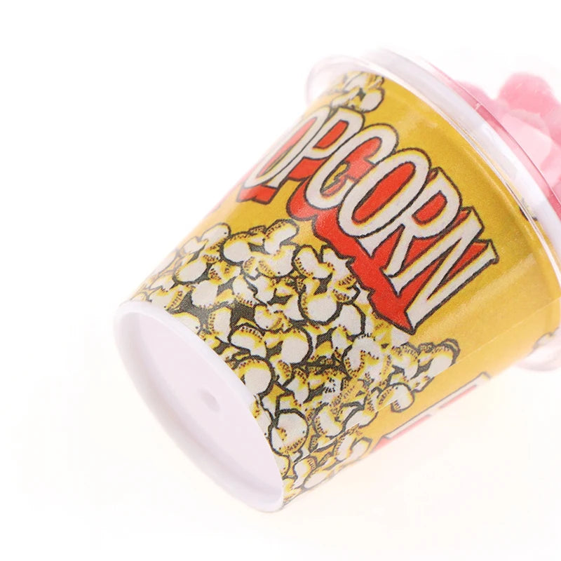 1:12 Snack per secchiello per popcorn in miniatura per casa delle bambole Fai finta di giocattoli per la decorazione alimentare