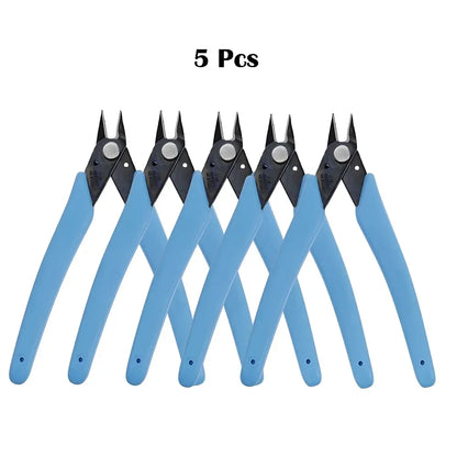 Pinze Diagonali Blu Per Elettronica Modello 170 Taglio Preciso Strumenti Pcb Set Da 1 10 20 Pezzi