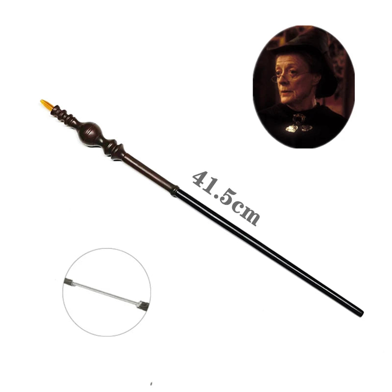 Bacchette Magiche Con Nucleo Metallo Design Collezione Per Harry Potter Replica Da Esposizione Di Alta Qualità