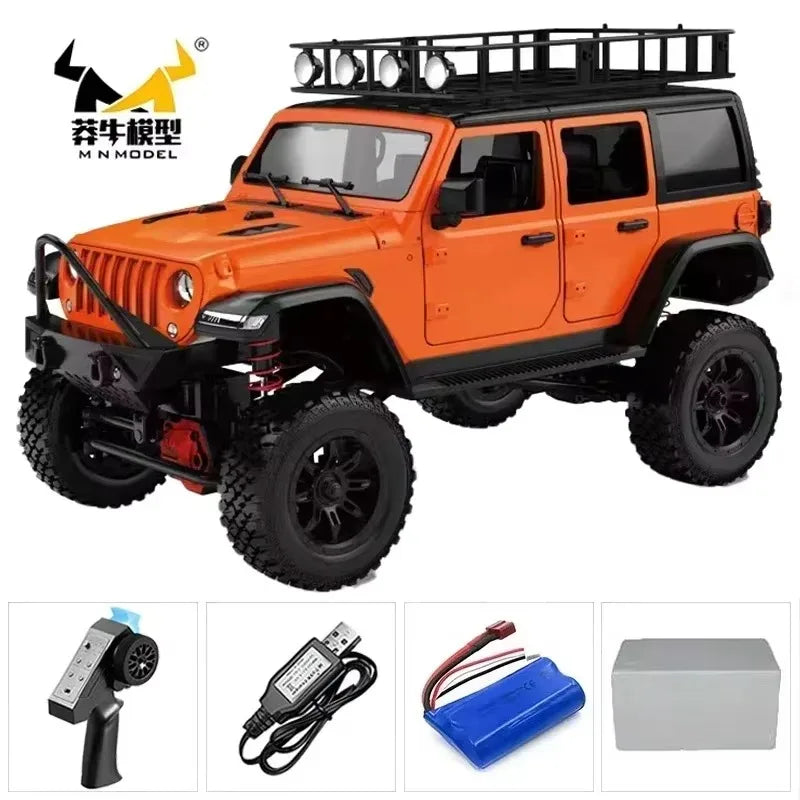 MN82S MN82 Toyota Rc 4x4 Rc CAR 2.4g 1/12 Full Scale Off-road telecomando RC Crawler CAR ragazzo telecomando auto giocattolo regalo