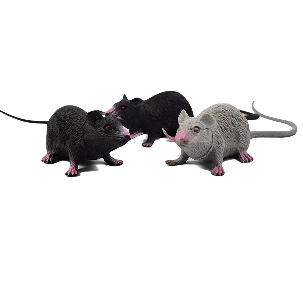 Mouse In Simulazione Realistica In PVC Leggero Per Scherzi Notturni E Trucchi Da Gioco