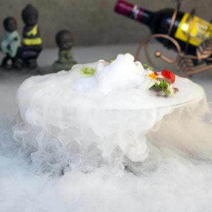 Piatto Trasparente Da 18 Cm Per Sushi Dessert Catering Frutta Insalata Degustazione Qualità Alta