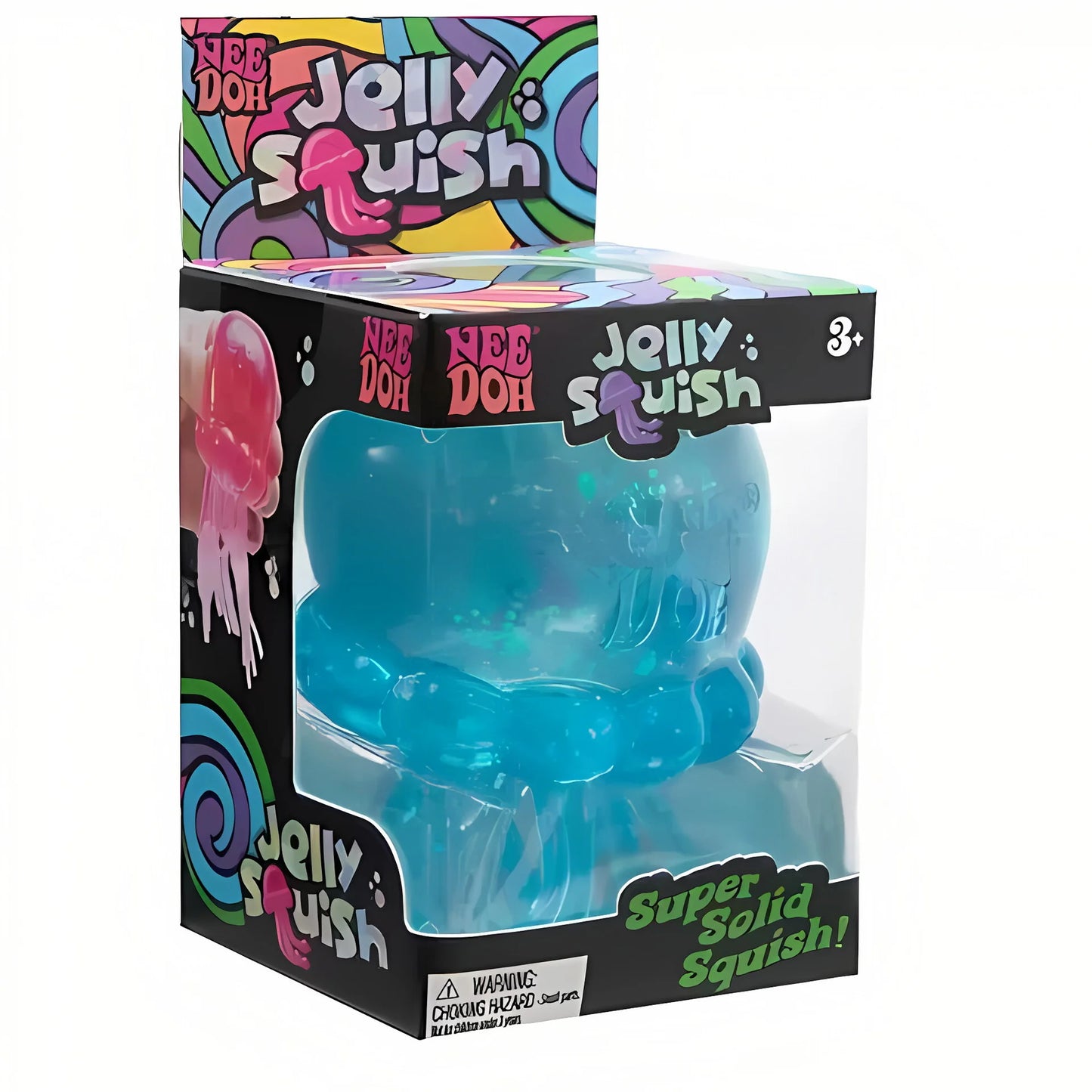 Schylling Nee Doh Nice-Sicle Cubo Sensoriale, Giocattolo Morbido Antistress, Ideale per Ansia e Concentrazione