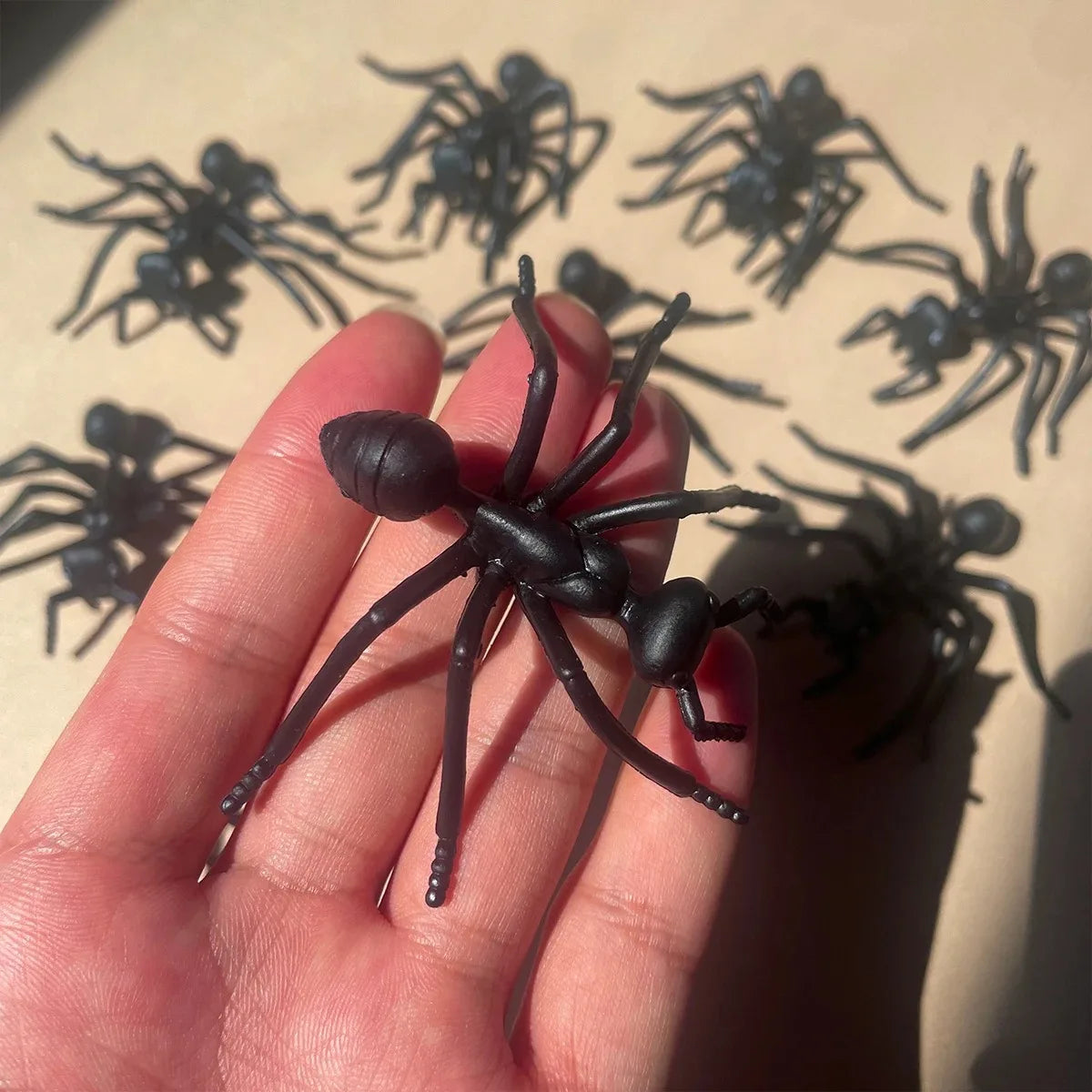 Formiche Finte Realistiche In Plastica Modello Decorazione Halloween Per Giardino E Scrivania