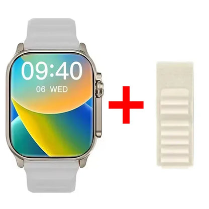 Nuovo Smartwatch 2026 Watch 10 Ultra 49mm con NFC, GPS, Chiamate Bluetooth, Musica BT, Giochi e Ricarica Wireless per Uomo e Donna