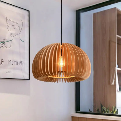 Lampada A Sospensione In Bambù E Rattan Intrecciato Lavorata A Mano Arredo Interni Caldo Per Sala Da Pranzo