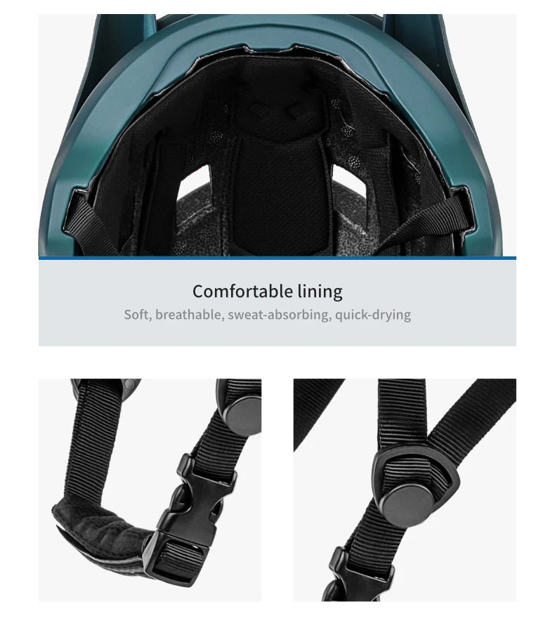 Casco Da Bicicletta Batfox Speedframe MTB Leggero Con Certificazione CE Aerodinamico E Protezione Affidabile