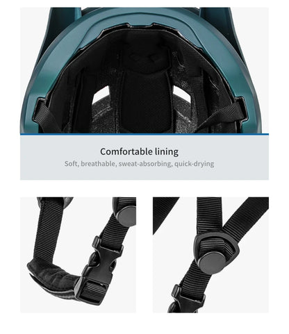 Casco Da Bicicletta Batfox Speedframe MTB Leggero Con Certificazione CE Aerodinamico E Protezione Affidabile