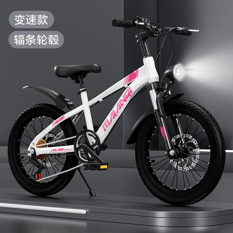 Bicicletta Per Bambini E Ragazzi Da Sei A Quindici Anni Con Cambio Di Velocità Ammortizzatori E Freni A Disco