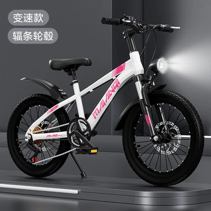Bicicletta Per Bambini E Ragazzi Da Sei A Quindici Anni Con Cambio Di Velocità Ammortizzatori E Freni A Disco