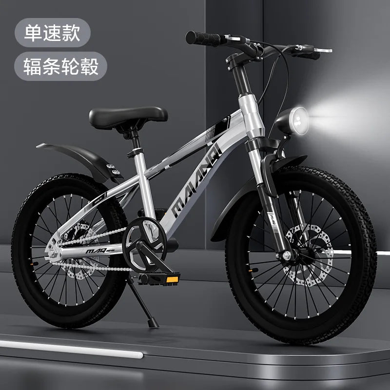 Bicicletta Per Bambini E Ragazzi Da Sei A Quindici Anni Con Cambio Di Velocità Ammortizzatori E Freni A Disco