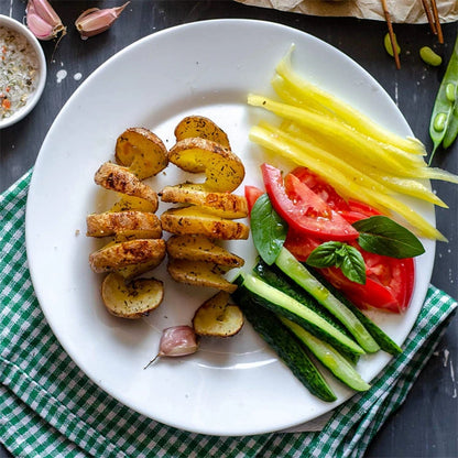 LMETJMA Taglierina a spirale per patate Tornado manuale Affettatrice per patate intrecciate Taglierina per patate a spirale Patate fritte Tornado Twister JT309