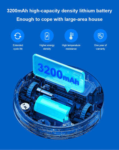 (codice promozionale:AEAE10) Liectroux Robot aspirapolvere, navigazione Laser, aspirazione 6500pa, mappa Multi-pavimento, straccio bagnato a forma di Y, zona No-Go APP personalizzata,
