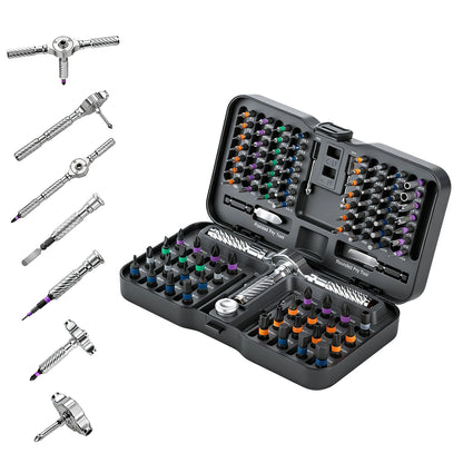 Set Utensili VMAN 66 In 1 Cacciavite Magnetico Senza Ingranaggi Con Punte In Acciaio S2 Per Riparazioni Domestiche
