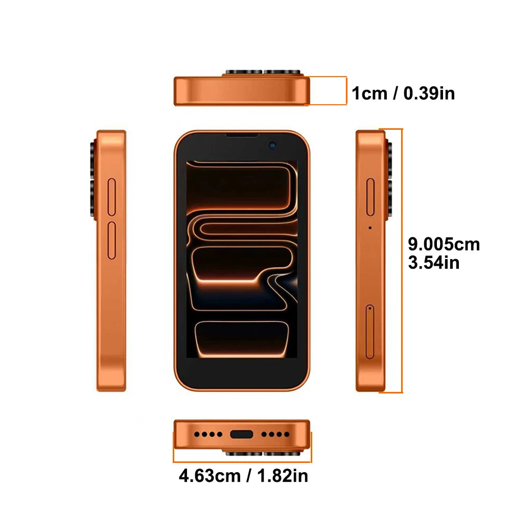 Soyes I17 Mini Smartphone 3.0 Pollici 2 Ram 16 Rom Dual Sim Doppia Fotocamera Android 9.0