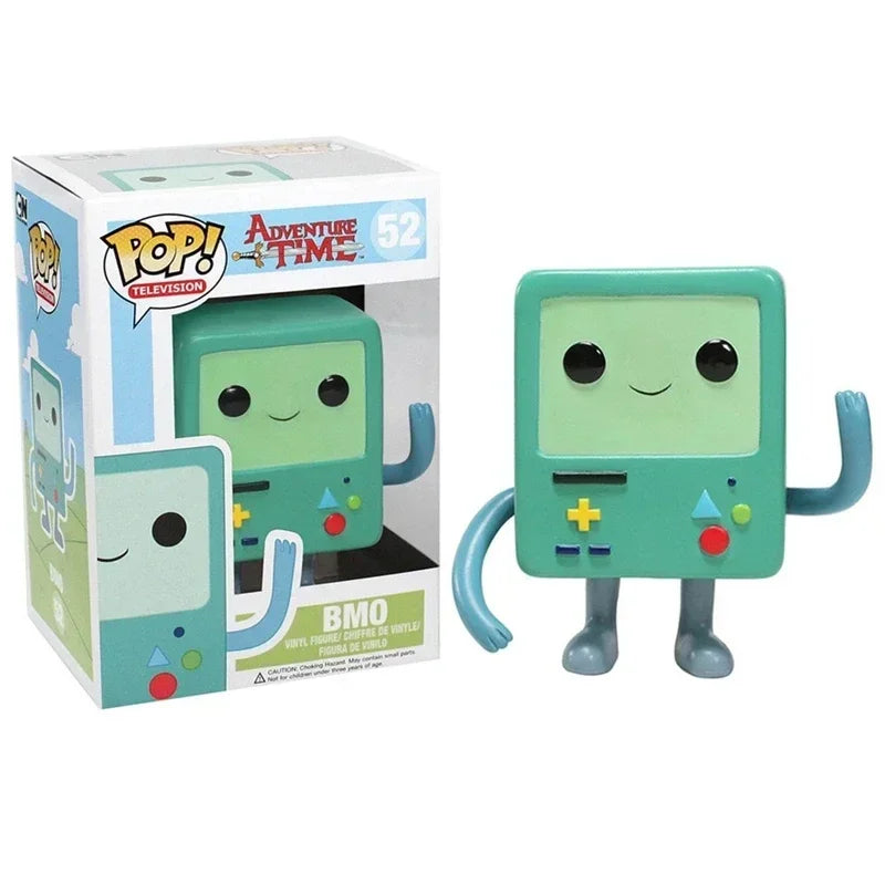 Funko Pop Adventure Time Finn Jake BMO Vinile Set Figurine Da Collezione Edizione Completa 10 Cm