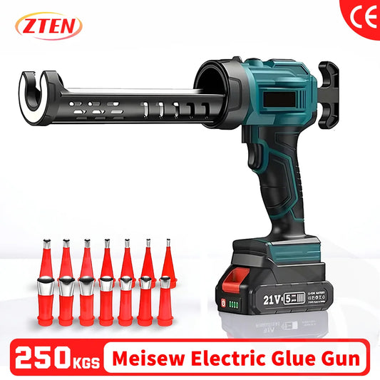 Pistola Calafataggio Elettrica 21V Con Luce Led Compatibile Makita Sigillante In Silicone