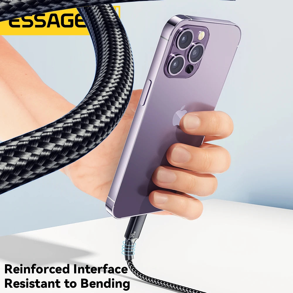 Cavo USB C Ricarica Veloce da 29 W per iPhone 14 13 12 11 Pro Max iPad e MacBook