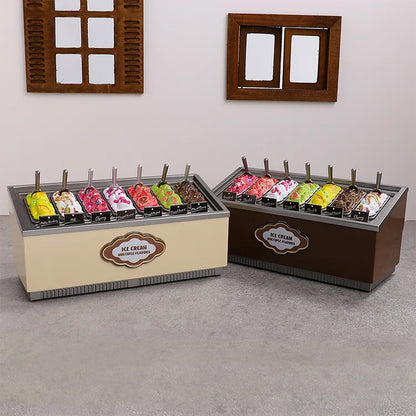Distributore Automatico Di Gelati In Miniatura Multigusto Per Decorazioni Casa Delle Bambole E Scene Di Supermercato