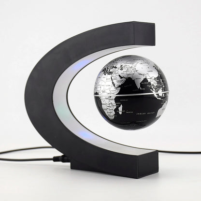 Globo a Levitazione Magnetica con Mappa del Mondo Led Sfera Decorativa per Casa Regalo di Compleanno