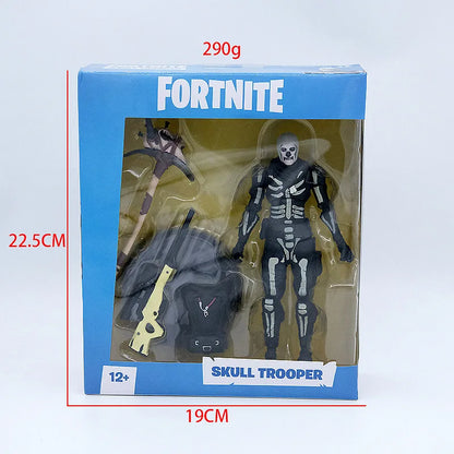Figura Collezione Fortnite Premium Action Figure Raptor Black Knight Skull Trooper Cuddle Team Leader MogulMaster