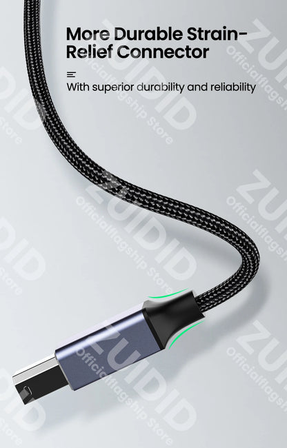 Cavo USB Type C A Type B 2.0 Per Stampanti Scanner Fotocamere Compatibile Con MacBook Pro E Dispositivi