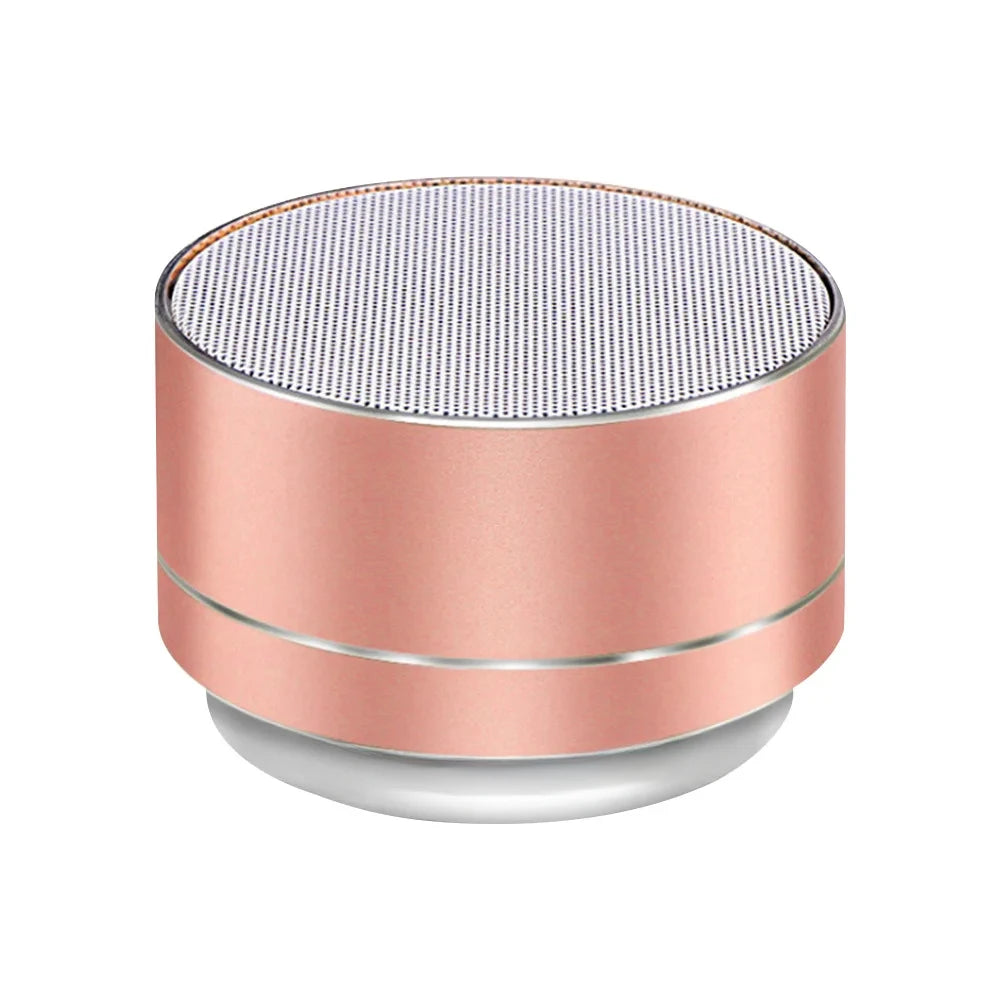 A10 Subwoofer esterno Mini altoparlante portatile Radio FM Altoparlante musicale Altoparlante wireless in lega di alluminio