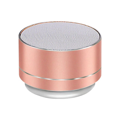 A10 Subwoofer esterno Mini altoparlante portatile Radio FM Altoparlante musicale Altoparlante wireless in lega di alluminio