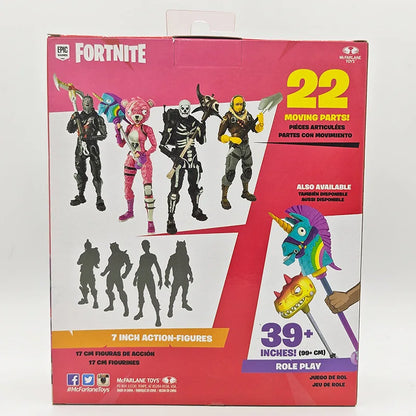 Figura Collezione Fortnite Premium Action Figure Raptor Black Knight Skull Trooper Cuddle Team Leader MogulMaster