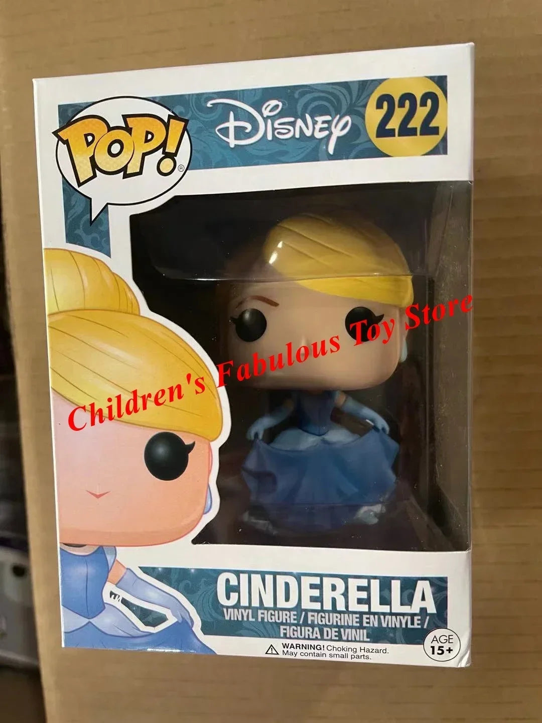 Nuova principessa Ariel FUNKO POP # 220 Belle # 221 Cenerentola # 222 Rapunzel # 223 Tiana # 224 Merida # 324 Action Figure per regalo per bambini