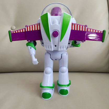 Nuovo disponibile Toy Story Buzz Lightyear Robot da passeggio elettrico bambola Action Figure Pixar modello giocattolo adatto per regalo di compleanno per bambini