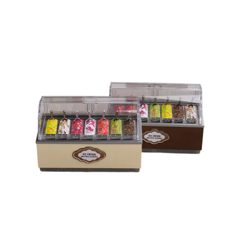 Distributore Automatico Di Gelati In Miniatura Multigusto Per Decorazioni Casa Delle Bambole E Scene Di Supermercato