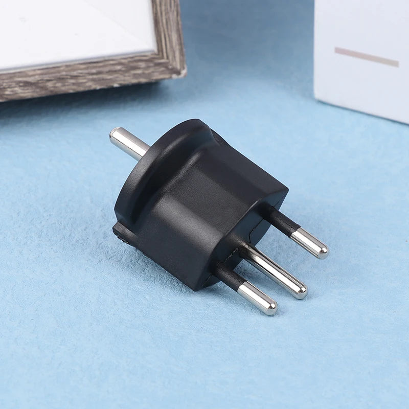 Adattatore Da Viaggio Spina Schuko A Tipo J Svizzera 10A 250V Compatibile Con Prese Europee Portatile