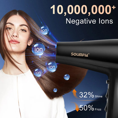 Asciugacapelli professionale a 6 livelli per salone di grado industriale, asciugatura rapida, strumento per lo styling dei capelli ad alta temperatura, barbecue per la casa