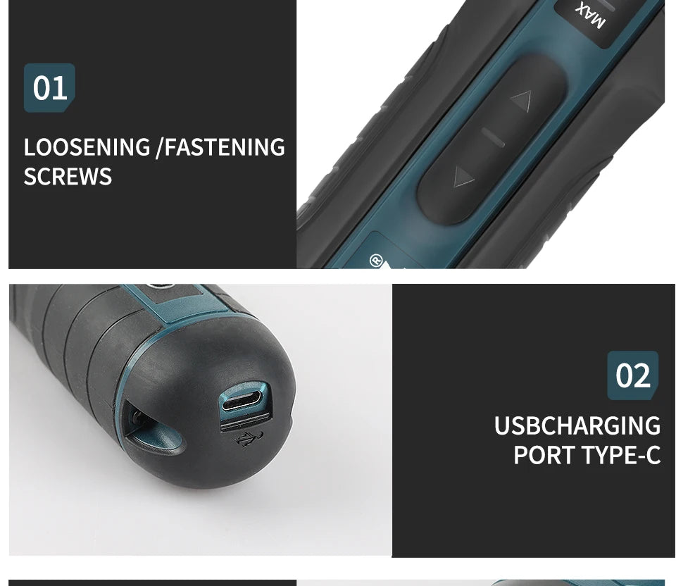 Cacciavite Elettrico Makita A Batteria Regolabile 1300 mAh Strumento Multifunzionale USB Per Smontaggio E Manutenzione