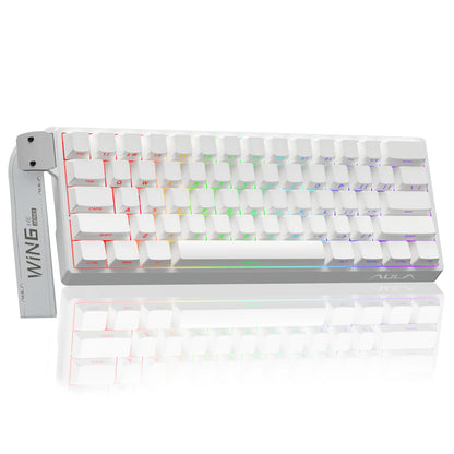Tastiera Meccanica Gaming AULA WIN60 HE Pro MAX Cablata con Switch Magnetici a Effetto Hall, RT Regolabile, Hot-Swap, 8000Hz per Esport