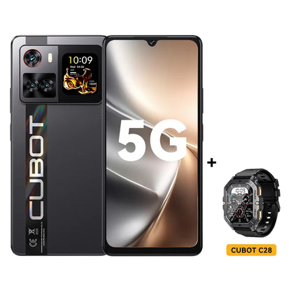 Cellulari Smartphone 5G Cubot X100, Android 15, Dimensity 7025, 6nm, 2.5GHz, schermo da 6.88 pollici 120Hz, 16GB RAM (8GB+8GB estesi), 256GB ROM, fotocamera da 64MP, batteria da 5100mAh, telefoni 5G, NFC telefono, GPS