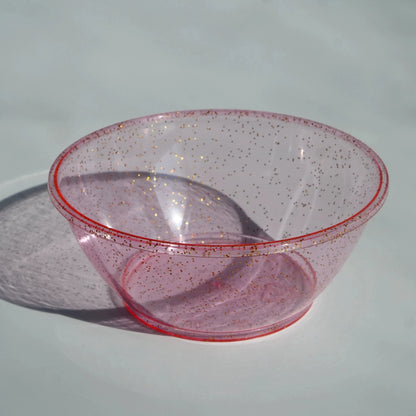 Ciotole Monouso Glitterate Dessert in Plastica 180 ml 50 Pezzi per Catering e Picnic