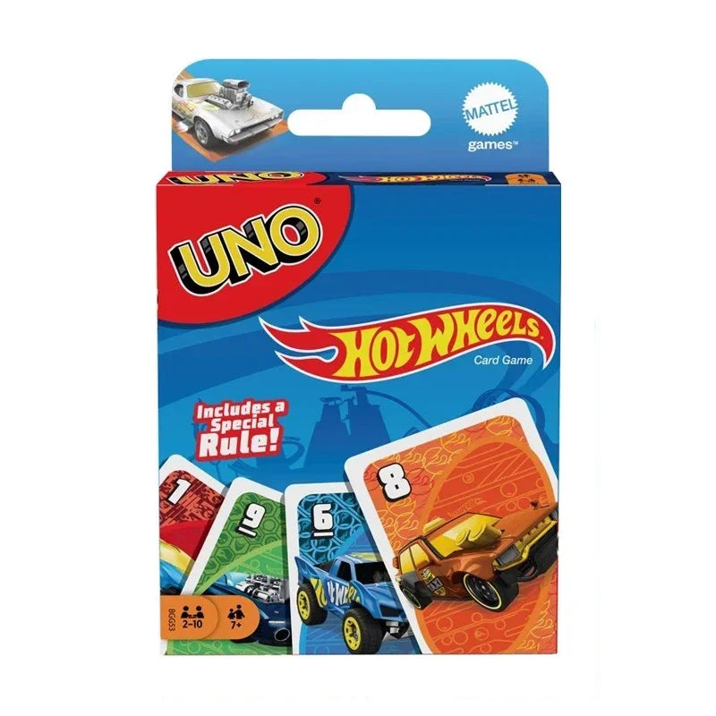 Giochi di carte da gioco UNO Filp, Super Mario, Minecraft, Lord of The Ring, Hot Wheels, No Mercy, giochi da tavolo sociali, giochi per bambini