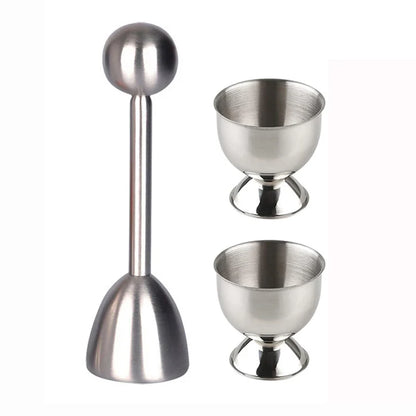 Apriscatole In Acciaio Inossidabile Per Uova, Portabicchieri, Topper Sode, Utensili Da Cucina